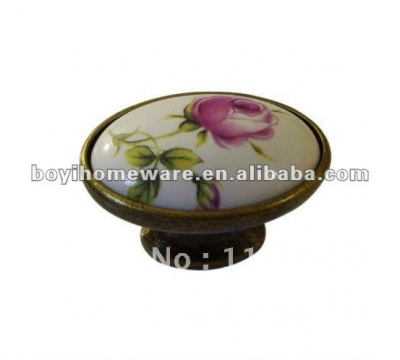 oval drawer knobs cabinet knobs cupboard knobs closet handles wholesale and retail shipping discount 100pcs/lot T07-AB
