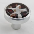 Modern Coloured glaze&aluminum oxide Pedestal Furniture Handle Creative personality Shoes Cabinet Knobs Cupboard Door Pull