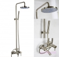 Wholesale And Retail Promotion Luxury Brushed Nickel Bathroom 8