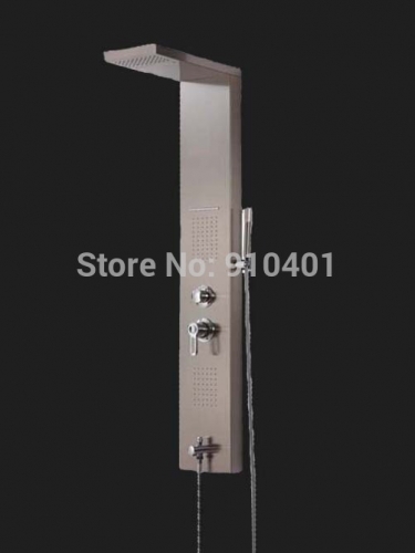 Wholesale And Retail Promotion Luxury Waterfall Shower Panel Shower Column Massage Jets Tub Mixer Hand Shower