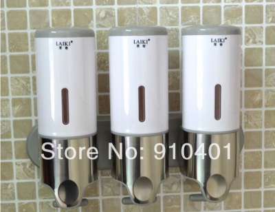 Wholesale And Retail Promotion NEW Bathroom 1500ML Stainless Steel Wall Mounted Liquid Shampoo/ Soap Dispense [Soap Dispenser Soap Dish-4266|]