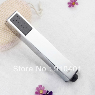 Wholesale And Retail Promotion NEW Chrome Brass Square Style Bathroom Shower Head Rain Handheld Shower Sprayer [Shower head &hand shower-4052|]