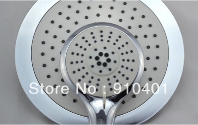 Wholesale And Retail Promotion NEW Chrome Round Bathroom Rain 8" Thin Shower Head & Hand Shower High Pressure [Shower head &hand shower-4121|]