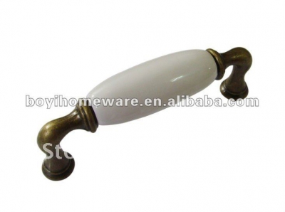 shaped ceramic drawer knobs wholesale and retail shipping discount 50pcs/lot J0-AB