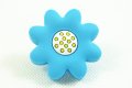 -10pcs/lot Blue Flower Drawer Knobs / kids handles and knobs / Cabinet knob for kis
