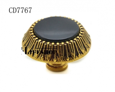 Black Modern Style Cabinet Wardrobe Knob Drawer Door Pulls Handles CD7767 MBS254-1 [Handles&Knobs-696|]