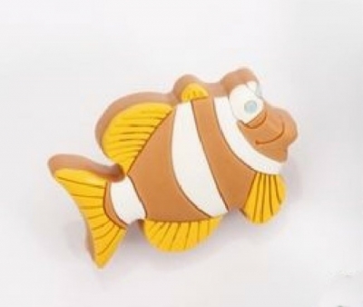 Children Cabinet Wardrobe Cupboard Knob Drawer Cartoon Door Pulls Handles Fish MBS091-4 [Handles&Knobs-164|]