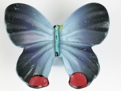 Colorful Beautiful Resin Butterfly Cabinet Cupboard Drawer Knob Pulls Handle MBS006-7 [Handles&Knobs-24|]