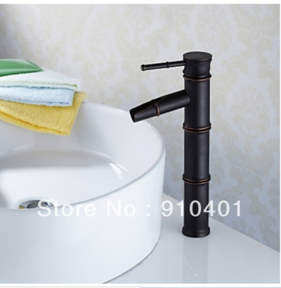 Wholesale And Retail Promotion Modern Oil Rubbed Bronze Bathroom Bamboo Faucet Countertop Vanity Sink Mixer Tap [Oil Rubbed Bronze Faucet-3753|]