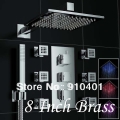 Wholesale And Retail Promotion NEW Chrome LED Thermostatic 8