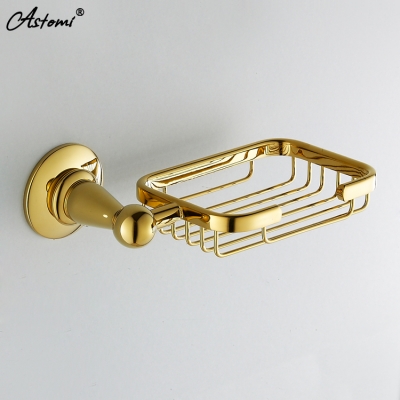 gold copper soap network bathroom soap rack high quality Soap Dishes [BathroomHardware-48|]