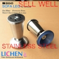 (4 pieces/lot) 50*100mm LICHEN Stainless Steel Legs&Furniture Legs&Cabinet Legs&Cone sofa Leg