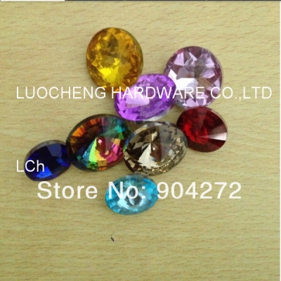 1000PCS/LOT 30 MM Colored Crystal Button Sofa Button Chair Button Decoration buttons [30mmButtons-368|]