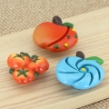10pcs Cute Cartoon fruit Kids decorative Furniture Bedroom Knobs Handles Dresser Drawer Pulls Door Kitchen Cabinet