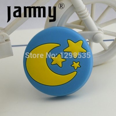 2PCS for soft kids moon with star handles in circular shape [Kidsfurniturehandlesandknobs-133|]