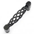 Europe style classical funiture and drawer handle matte black iron for cupboard handle quality goods Free shipping