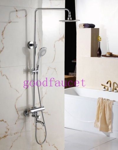 Thermostatic shower faucets,temperature showers faucet,mixer valve,Induction tap ,Bathroom Sense Faucets sets [Chrome Shower-2519|]