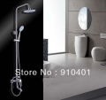 Wholesale And Retail Promotion Luxury Chrome Finish Shower Faucet Set 8