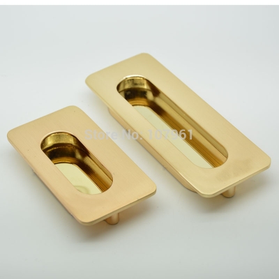 discount golden brushed finish 96mm zinc alloy cabinet pulls 86g with 2 screws for drawers furniture kitchen cabinet [Modernfurniturehandlesandknobs-128|]