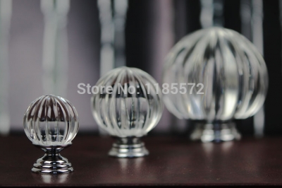 40mm Hot Selling K9 Clear Crystal Glass Dresser Knobs for cupboard kitchen Cabinet bedroom cabinet