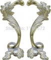 64mm one pairs NEW EUROPEAN STYLE antique golden furniture handles for kitchen cabinet closet handle