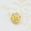 Free Shipping 33mm Vintage Antique European Style Golden Color Palace Wardrobe Pull Knobs Kitchen Cabinet Dresser Drawer Handle