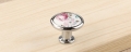 Single Hole Elegant Tulip Cabinet Wardrobe Cupboard Knob Drawer Door Pulls Handles MBS361-3