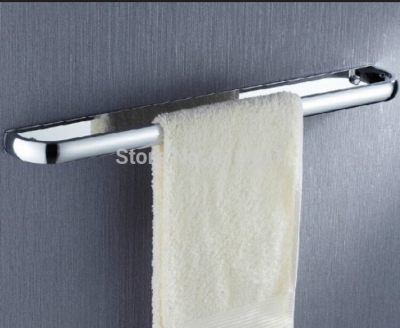 Wholesale And Retail Promotion Bathroom Chrome Brass Wall Mounted Bathroom Towel Rack Holder Dual Towel Bars