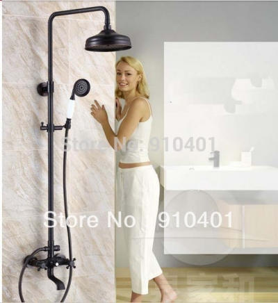 Wholesale And Retail Promotion Modern Shower Faucet with Showerhead Tub Spout Trim & Valve Oil Rubbed Bronze