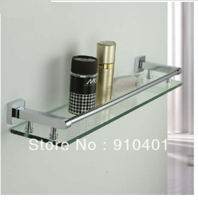Wholesale And Retail Promotion Modern Wall Mounted Chrome Brass 20" Length Bathroom Shelf Shower Cosmetic Shelf [Storage Holders & Racks-3382|]