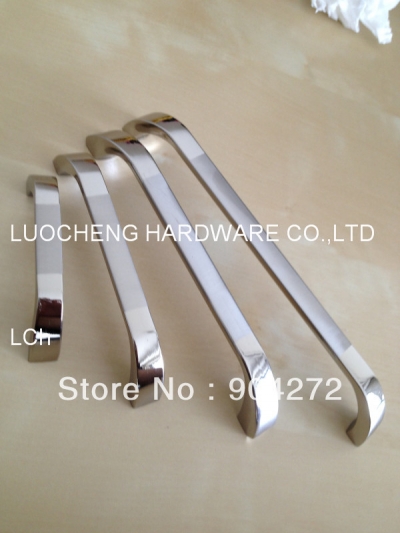 10 PCS/LOT HOLE TO HOLE 160MM STAINLESS STEEL HANDLES/ CHROME FININSH W/ REMOVABLE 22MM SCREW [holetohole160mm-173|]