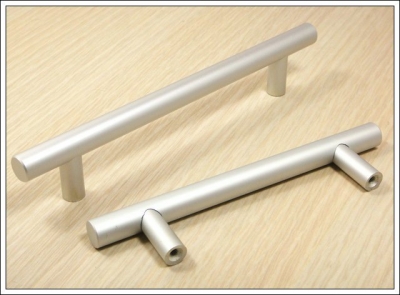 10Pcs Furniture Hardware Solid Aluminum Kitchen T Bar Handles And Drawer Cabinet Bar Handle (C.C.:128mm,Length:176mm)