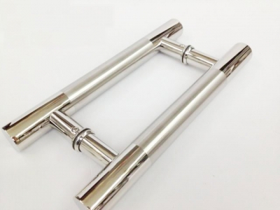 Stainless Steel Pull Push Handle For Wood -Glass Entry Front Door Exterior Interior