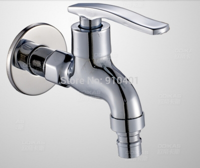 Wholesale And Retail Promotion Chrome Brass Mop Pool Water Faucet Washing Machine Cold Water Tap