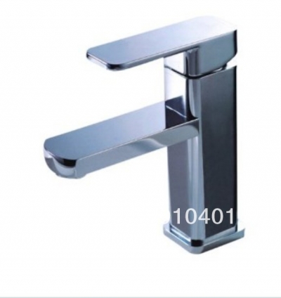 Wholesale And Retail Promotion Modern Deck Mounted Chrome Brass Single Handle Sink Mixer Tap Bathroom Faucet