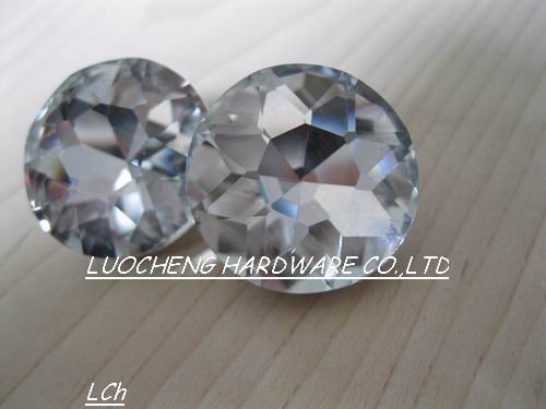 200PCS/LOT 25 MM DIAMOND FLOWER CRYSTAL BUTTONS FOR SOFA INDUSTRY OR OTHER DECORATION FILEDS