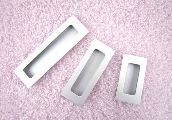 Home Hardware Aluminum Alloy dark handle sliding door handle drawer pulls(C.C.:96mm,Length:110mm)