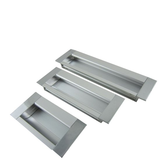 Home Hardware Aluminum furniture clasping sliding door handle drawer pulls(C.C.:96mm,Length:110mm)