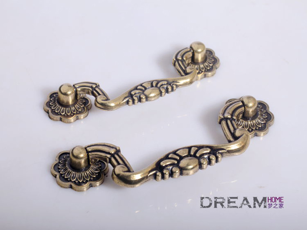 American and European style rural furniture handle  zinc alloy antique bronze pull for drawer/cabinet/closet Free shipping