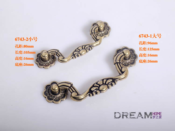 American and European style rural furniture handle  zinc alloy antique bronze pull for drawer/cabinet/closet Free shipping