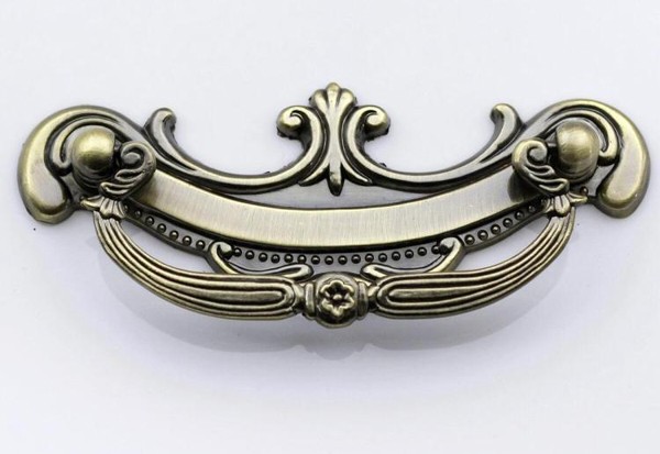 Classical antique bronze high grade zinc alloy ring pull European rural style furniture handle for cabinet/drawer/closet