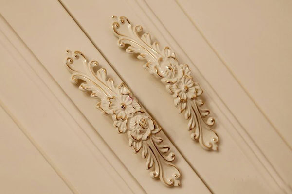Europe&American style fashion door handle zinc alloy invory pull for cupboard/drawer/closet  Free shipping