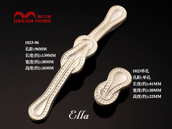 Europe&American style model fashion furniture handle zinc alloy invory pull for cupboard and drawer  Free shipping