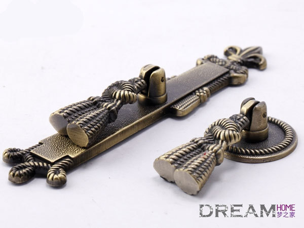 European and American  rural style furniture handle classical bronze zinc alloy rings pull  for drawer or closet Free shipping