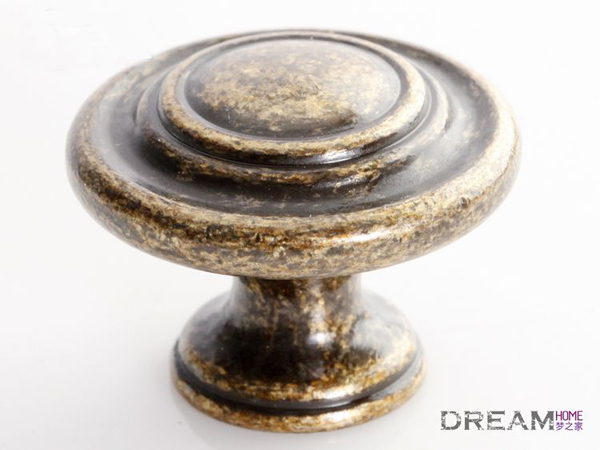 European and american  rural style furniture handle classical  Antique bronze zinc alloy knob for furniture  Free shipping