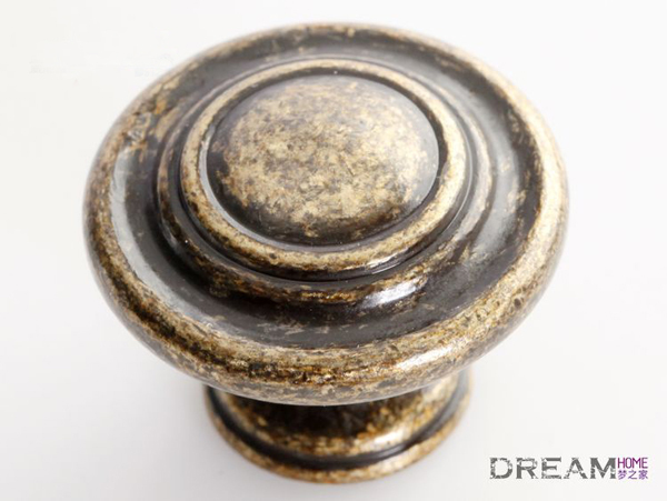 European and american  rural style furniture handle classical  Antique bronze zinc alloy knob for furniture  Free shipping