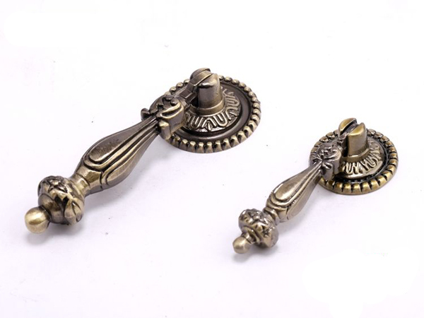 European new rural style furniture handle classical antique bronze knob zinc alloy pull for drawer/closet/cabinet Free shipping