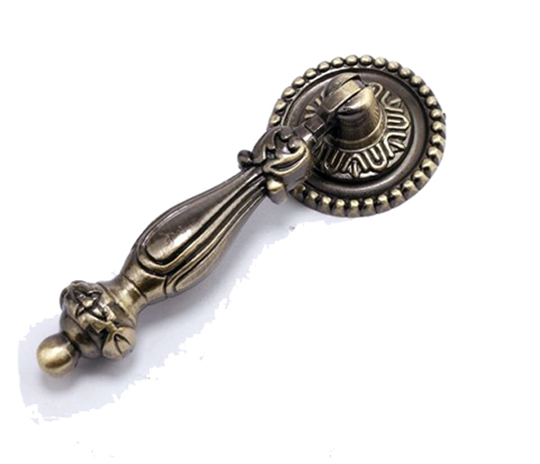 European rural style furniture handle classical antique bronze knob zinc alloy pull  for drawer or closet Free shipping