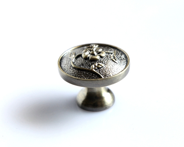 European rural style furniture handle classical  antique bronze zinc alloy round pull for cabinet/drawer/closet   Free shipping