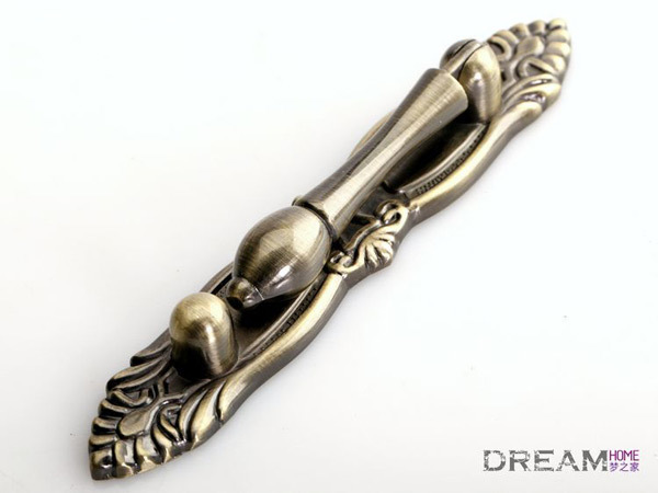European rural style furniture handle classical bronze zinc alloy cupboard pull  Free shipping